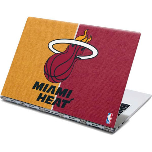 NBA Miami Heat Canvas Yoga 910 2-in-1 14in Touch-Screen Skin